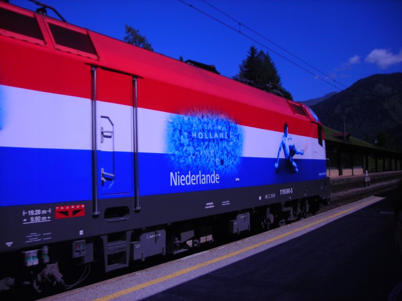 �BB L�nderlok  Taurus  Niederlande.
Foto entstand am Bahnhof Bad Hofgastein.