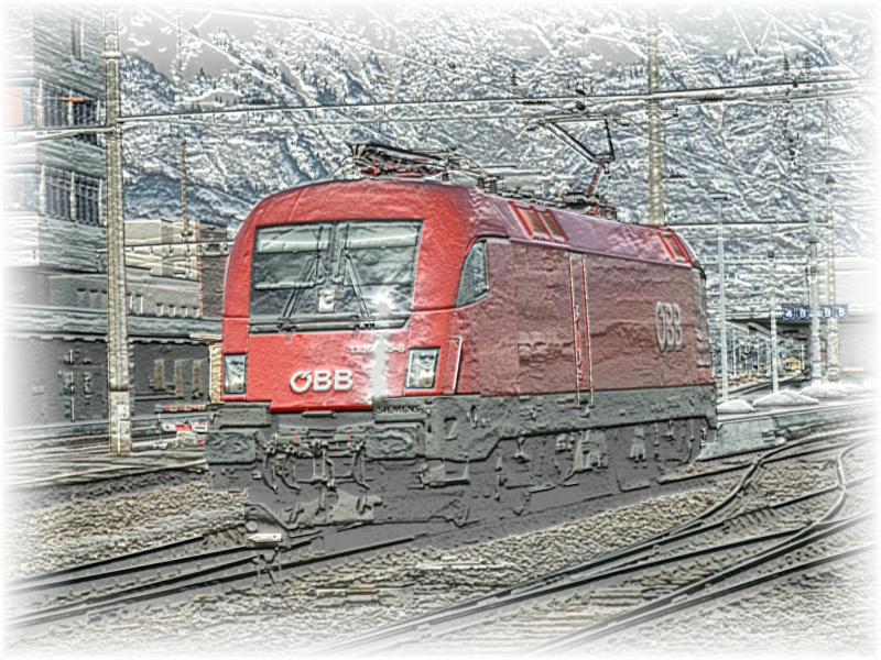 BB Lok 1116 265-8 in Buchs/SG (CH)