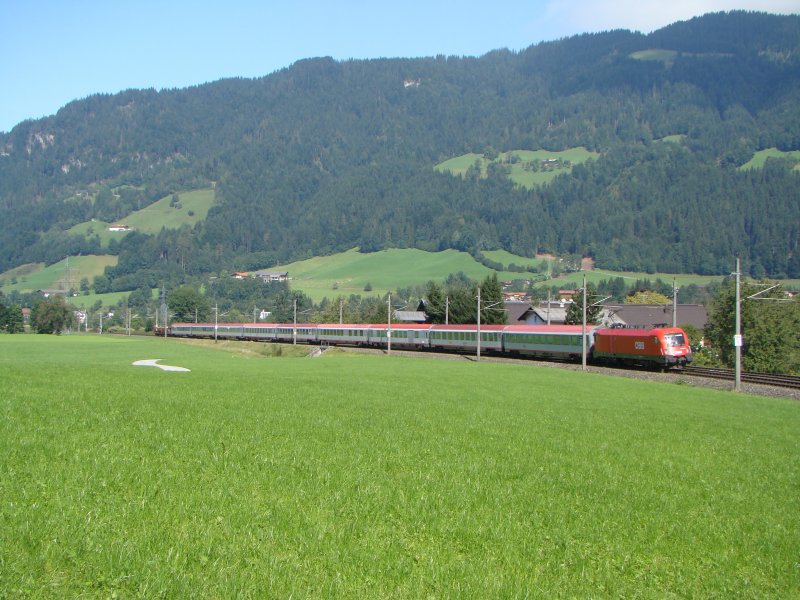 OEC 669 kurz nach W�rgl-Bruckh�usl.18.09.2008