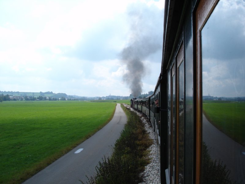  chslebahn  unterwegs nach Ochsenhausen,
2004
