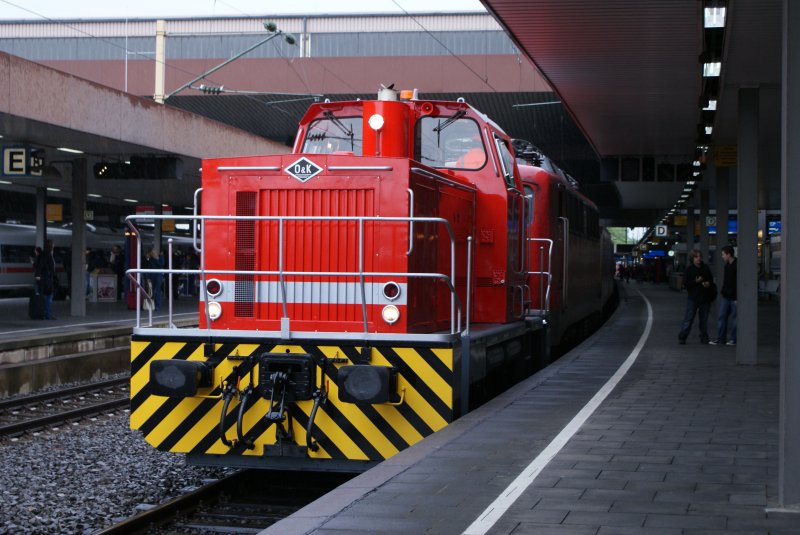 O&K Lok Moritz in Dsseldorf Hbf am 21.05.2009