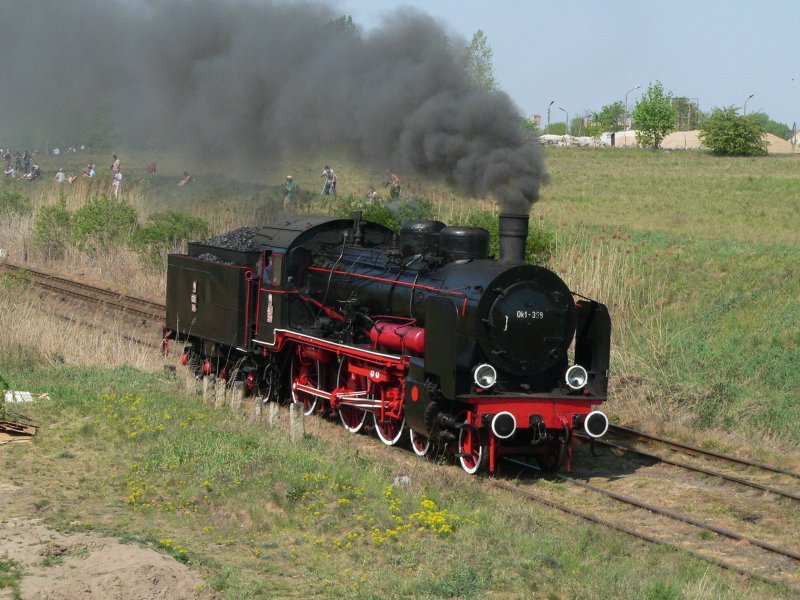 Ok1-359 auf der Dampflokparade in Wolsztyn. 28.4.2007