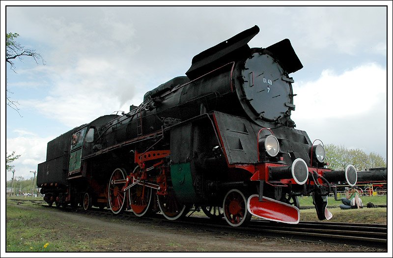 Ol49-7 am 2.5.2008 im BW Wolsztyn aufgenommen.