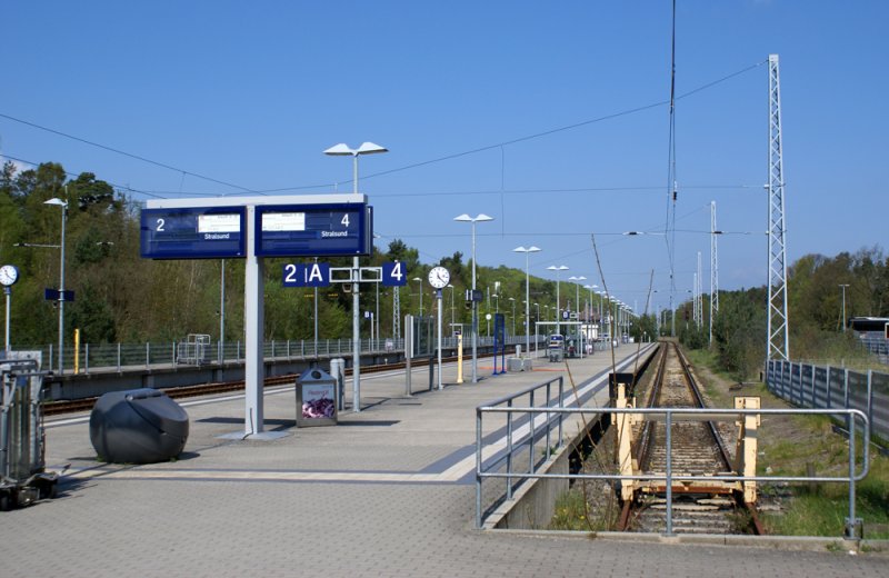 Ostseebad Binz Bahnhof  03.05.2008