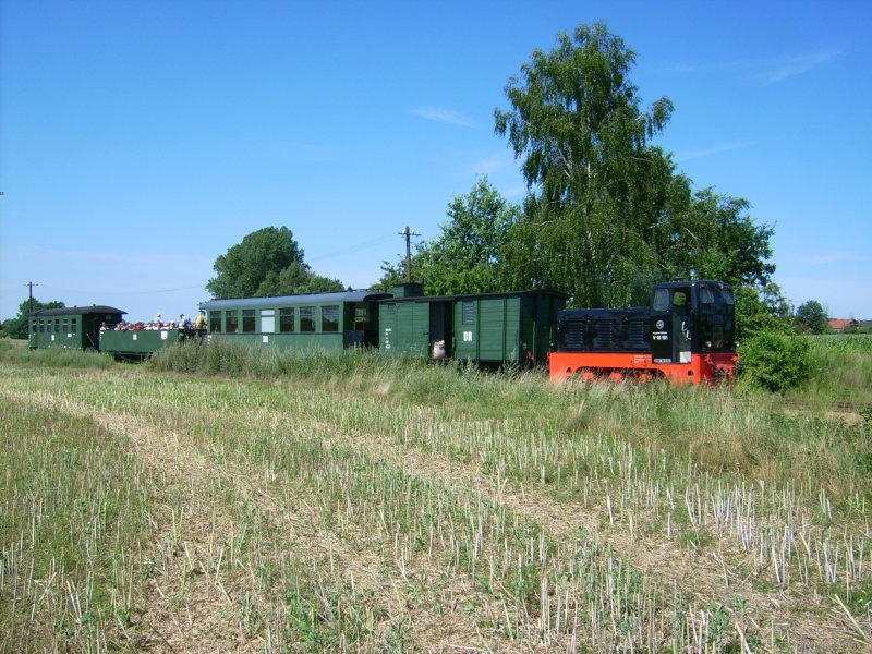 P 1020 von Lindenberg nach Vettin mit V 10C
August 2009