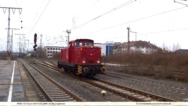 PBSV 14 rangiert in Essen Hbf