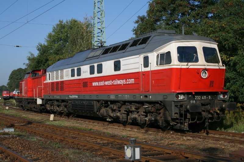 PCC 232 411 in Cottbus am 23.09.07