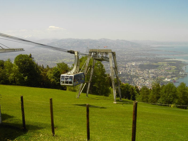 Pfnderbahn in Bregenz, Juli 2006