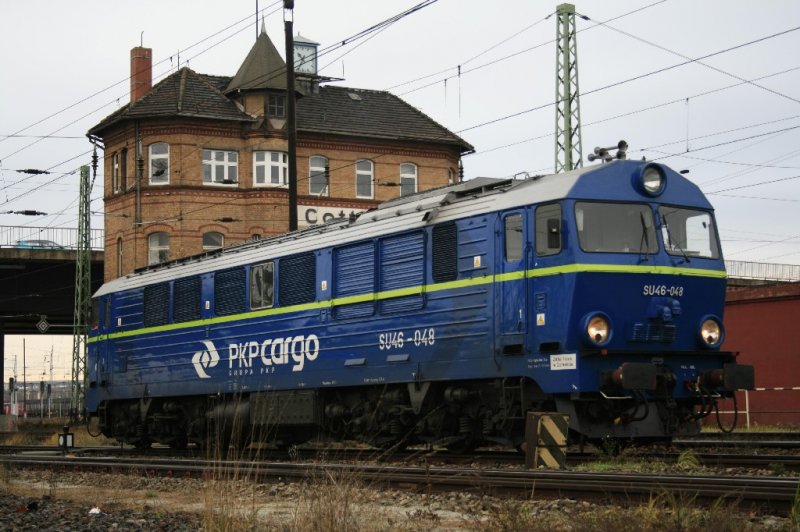 PKP SU46-048 in Cottbus am 06.12.2008