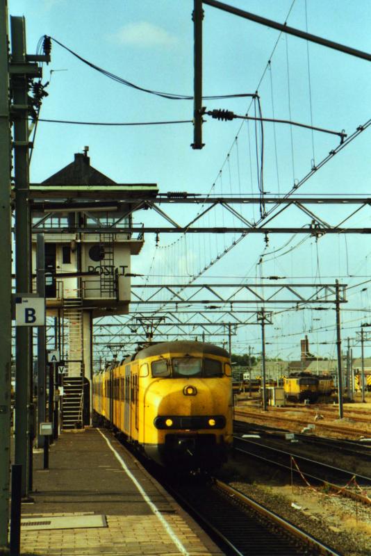 Plan v bei der einfahrt in Maastricht HBf