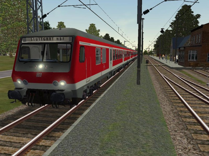 Planmiger Halt der RB Rostock - Velgast in Bf Gelbensande (Bndzf 479 Wittenberger). Fhrt danach weiter in Richtung Rostock Hbf, wo von dort aus die RB zurck nach Velgast fhrt. (GR6 Rostock - Stralsund)