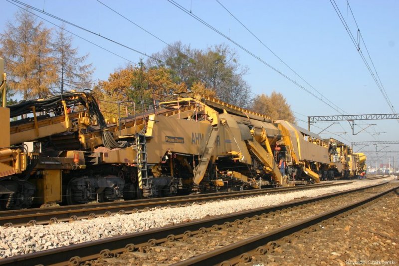 Plasser-Theurer AHM 800-R, Pszczyna am 16.11.2006