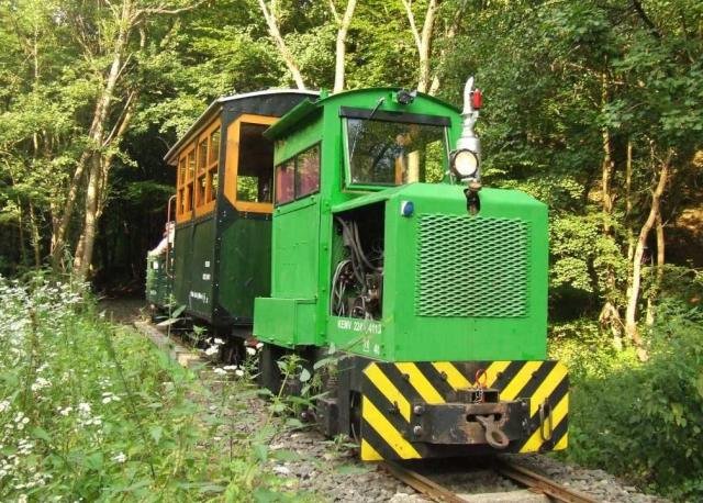 PN-3 is arriving to the 5th bridge on the line with it's imposing, newly restored wagons.
