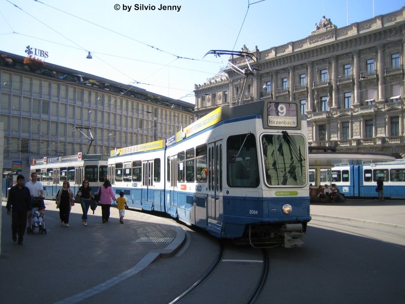 Pony 2084 am 26.8.07 beim Paradeplatz