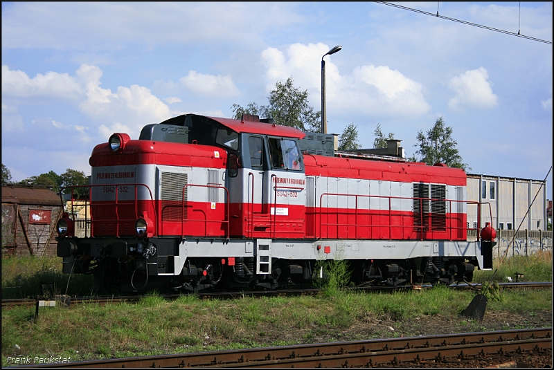 PR SU42-532 fhrt zur Abstellung ins obere Bw (Kostrzyn, 06.08.2009)