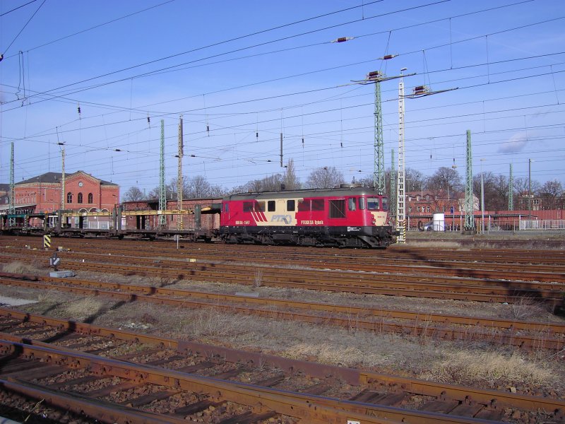 PTK 060 DA 1547 am 23.02.2008 im DB Bahnhof Guben