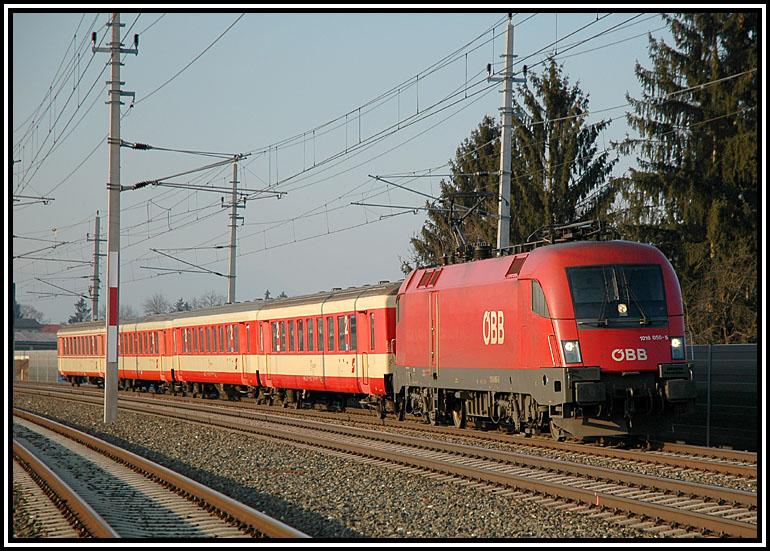 R 4025 am 20.3.2006 bei der Durchfahrt in Kalsdorf von Bruck an der Mur kommend nach Spielfeld