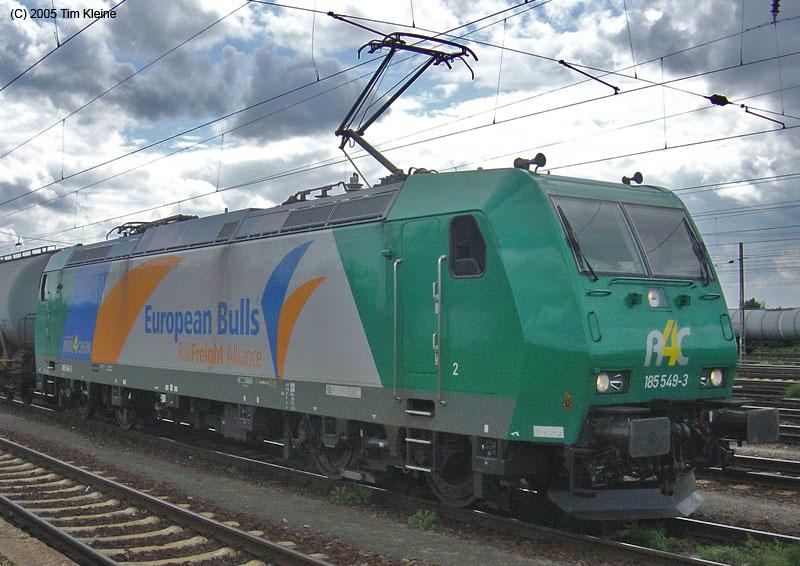 R4C 185 549  European Bulls  am 09.08.2005 in Grokorbetha.