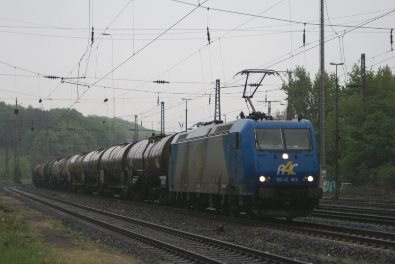 R4C 185-CL 004 mit KeWa Zug in Kln West am 17.04.2009