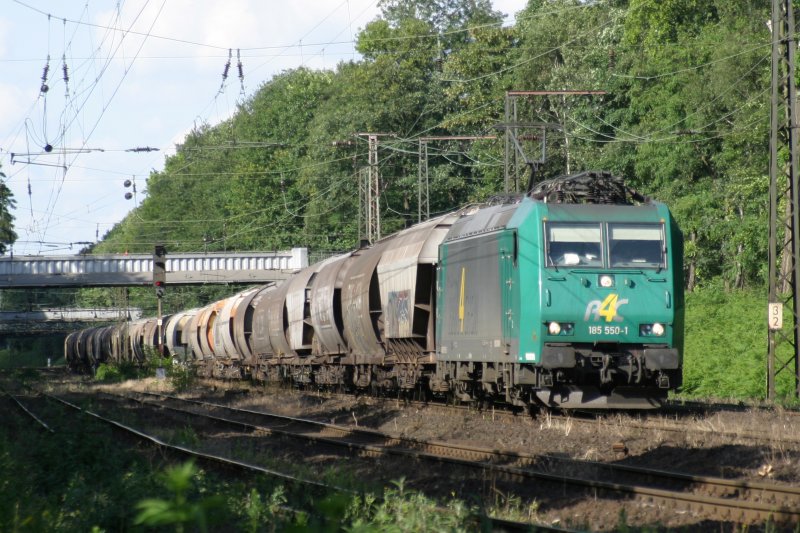 Rail4Chem 185 550 am 19.6.09 in Duisburg-Neudorf