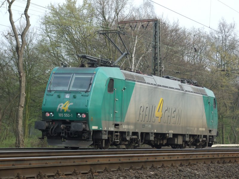 rail4chem 185 550 in Duisburg Neudorf