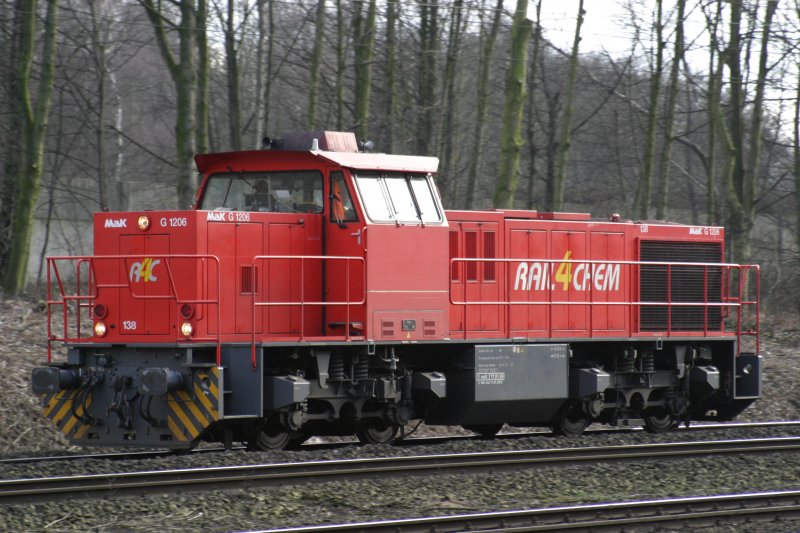 Rail4Chem Lok 138 In Duisburg