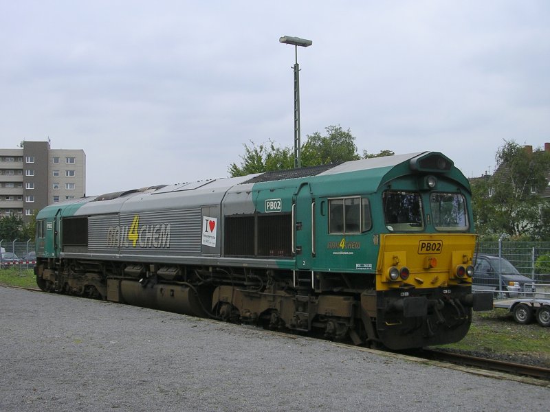 Rail4Chem PB02 in ETP Krefeld.(13.09.2008)