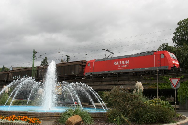 Railion 185 300-1 in Linz
