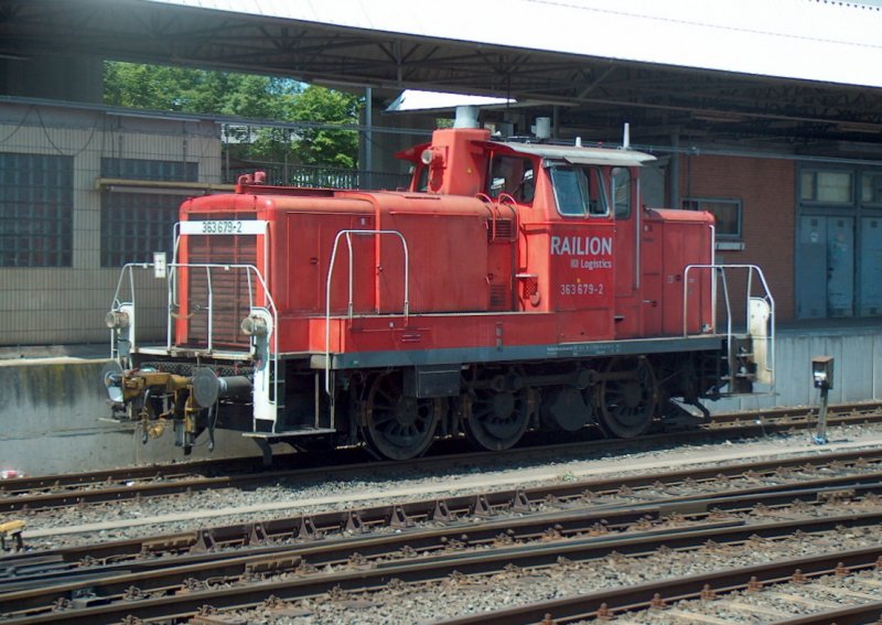 RAILION DB Logistics 363 679-2 in Koblenz Hbf; 24.06.2008
