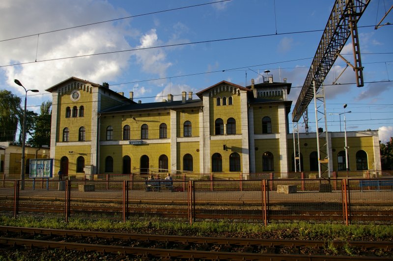 Railway station of Kutno (Poland)