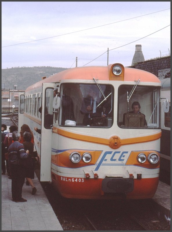RALn6403 der FCE in unverspraytem Zustand in Biancavilla. (Archiv 10/84)