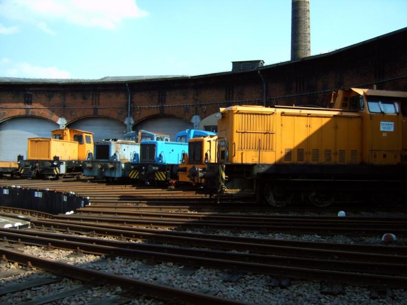 Rangier- und Werklokparade im S�schischen Eisenbahnmuseum Chemnitz, 08.04.06