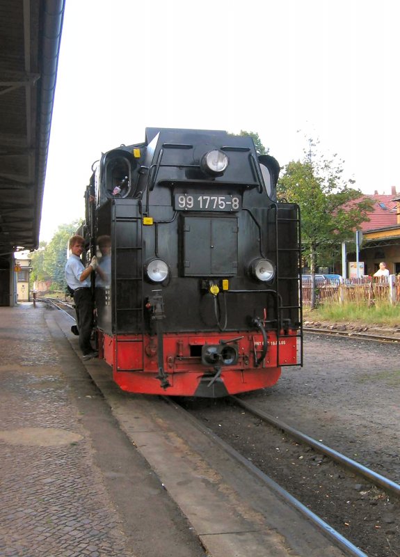 Rangierfahrt in Radebeul Ost, 2005