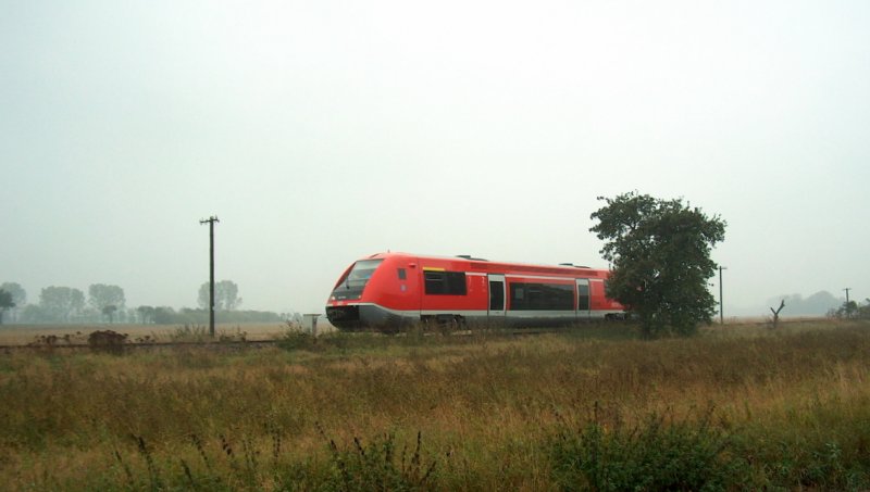RB 16085 von Smmerda nach Groheringen, bei Klleda; 23.10.2009