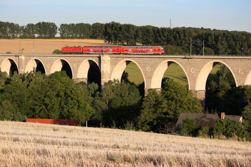 RB 17330, Dresden-Zwickau, Frankensteiner Viadukt, 31.08.09