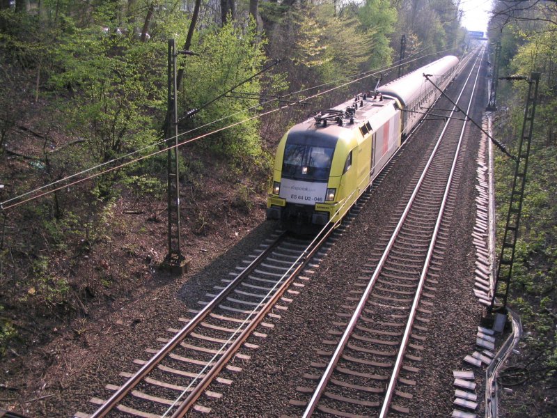 RB 40  Ruhr-Lenne-Bahn , Abellio Rail, von Essen nach Hagen. 09.04.07