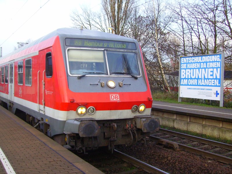 RB nach Hamburg-Altona aufgenommen in Elmshorn (19.12.06)