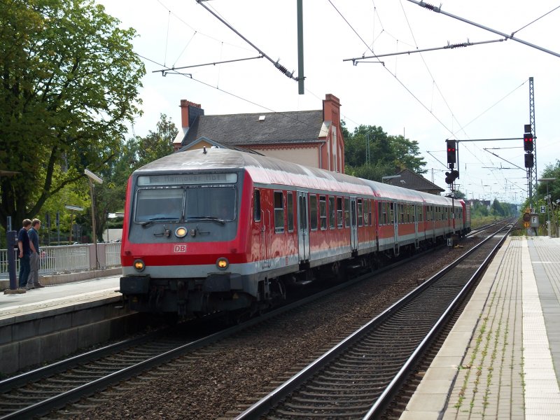 Rb nach Hannover Hbf von Hildesheim Hbf in Sarstedt (23.8.2007)