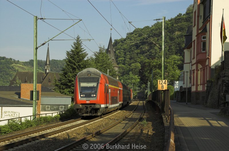 RB nach Koblenz in St. Goar am 16.6.2006.