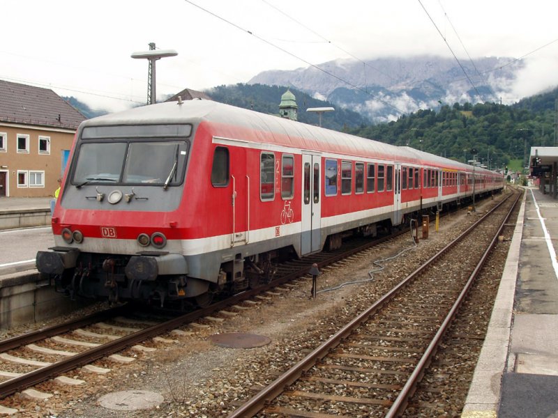RB nach Mittenwald in Garmisch-Partenkirchen. 17.08.07