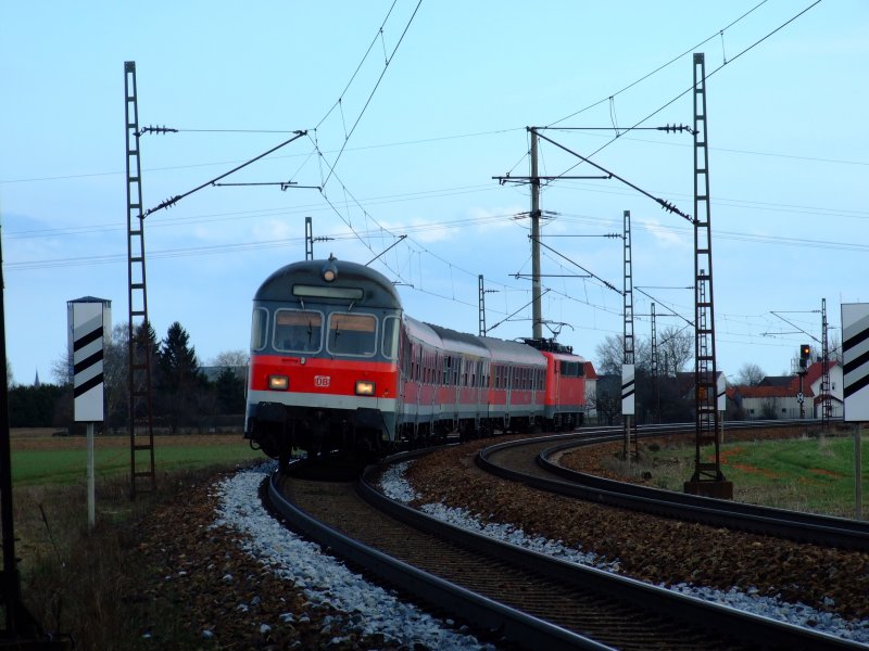 RB nach Neumarkt i.d.Obpf. am 28.03.2009 kurz nach Plattling!