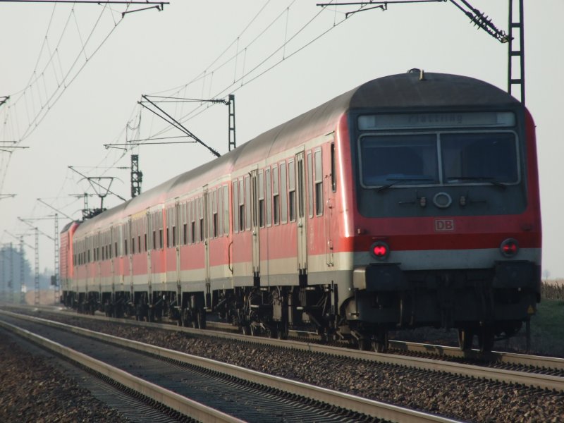 RB nach Neumarkt i.d.Obpf. nach Plattling am 21.02.2007.