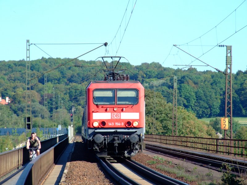 RB von Plattling nach Neumarkt i.d.Obpf. am 08.09.2009 nach Regensburg Pr�fening!
