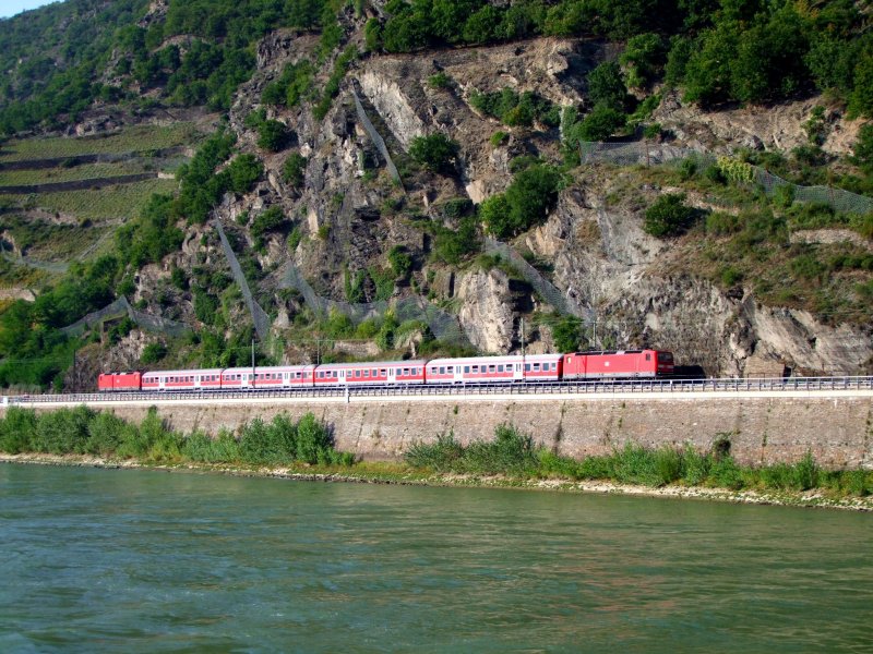 RB15534 zwischen Kaub u. St.Goarshausen; 080827