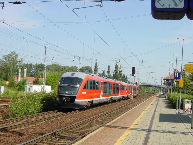 RB31 fhrt am 20.06.2007 weiter nach Elsterwerda-Biehla