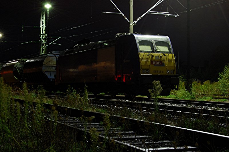 RBB 146 519-4 im Bf.Torgau am 29.09.2007