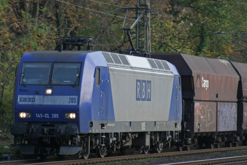 RBH 145-CL 205 durchfhrt am 28.10.09 Ratingen-Lintorf