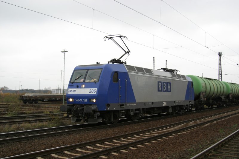 RBH Lok 206 in Duisburg-Bissingheim