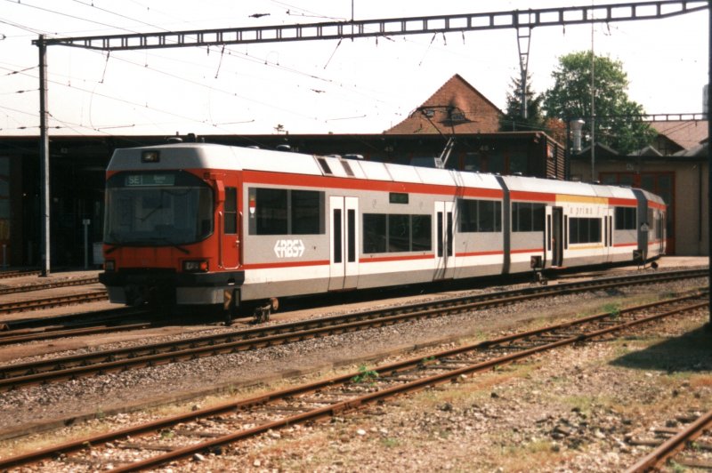 RBS ABe 4/12 65 am 3.5.1999 in Solothurn.