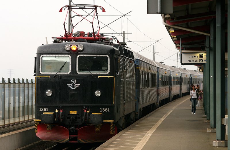 Rc6 1361 am 10.08.07 in Sdertlje.